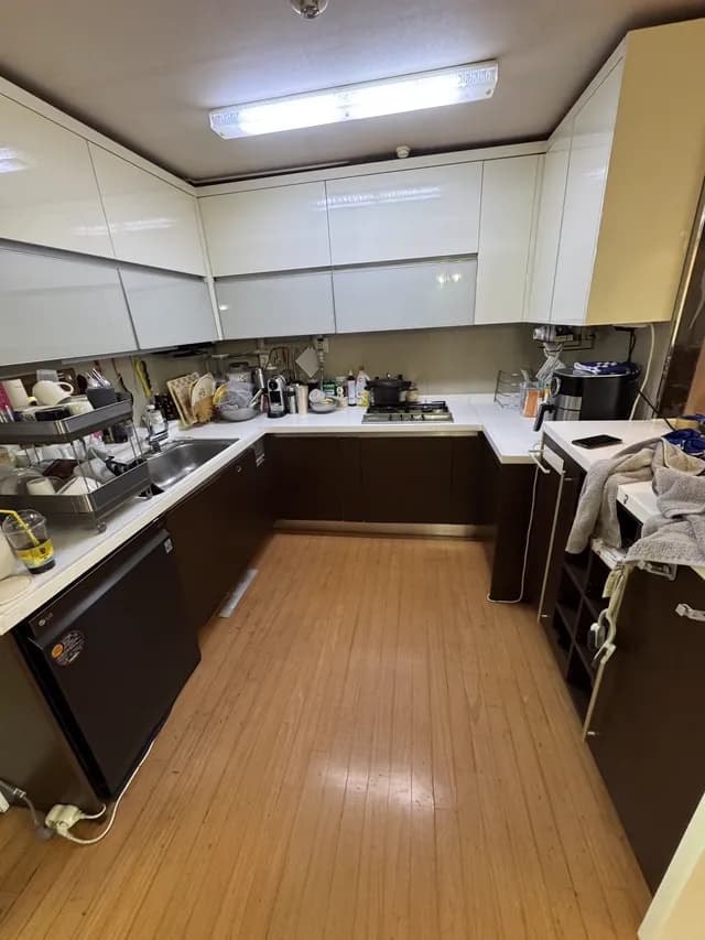 부곡동 거주 청소 시공 후