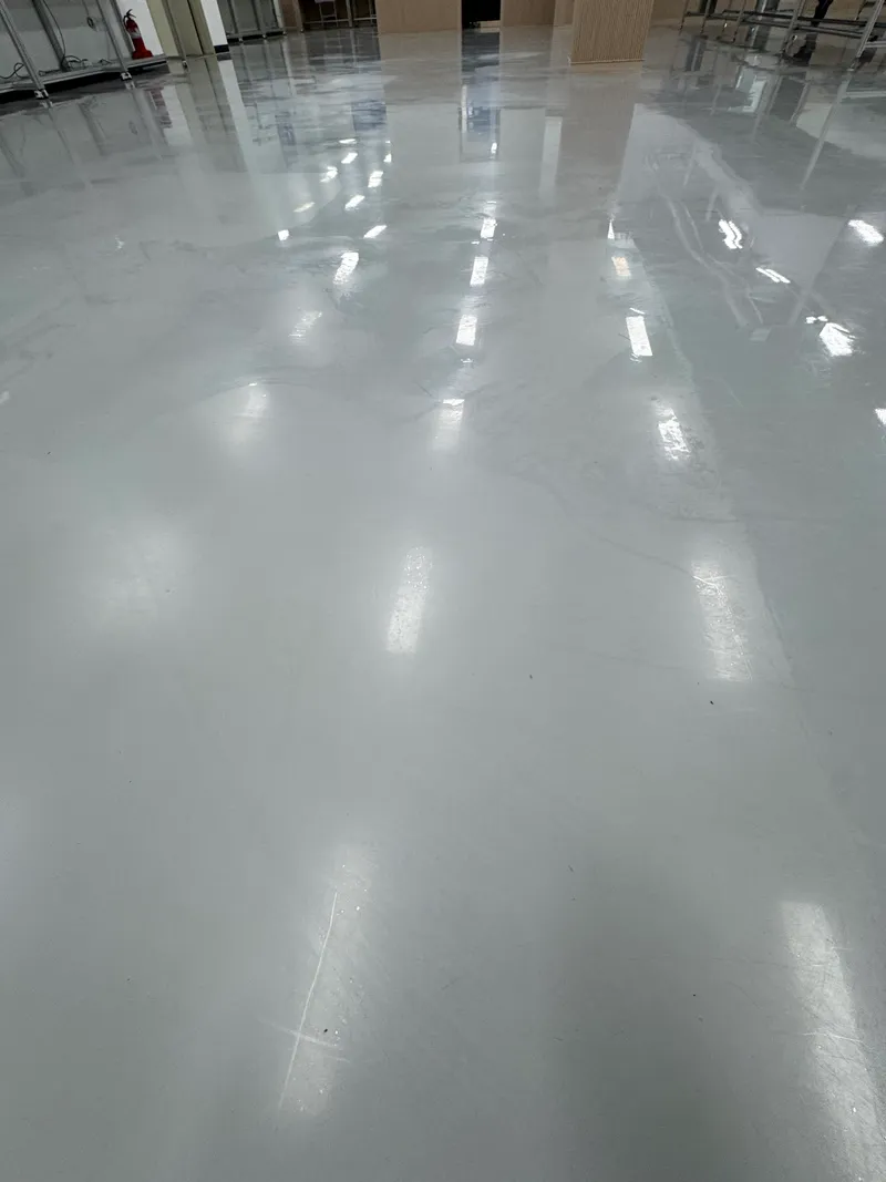 과천 바닥 에폭시 재코팅 시공 전