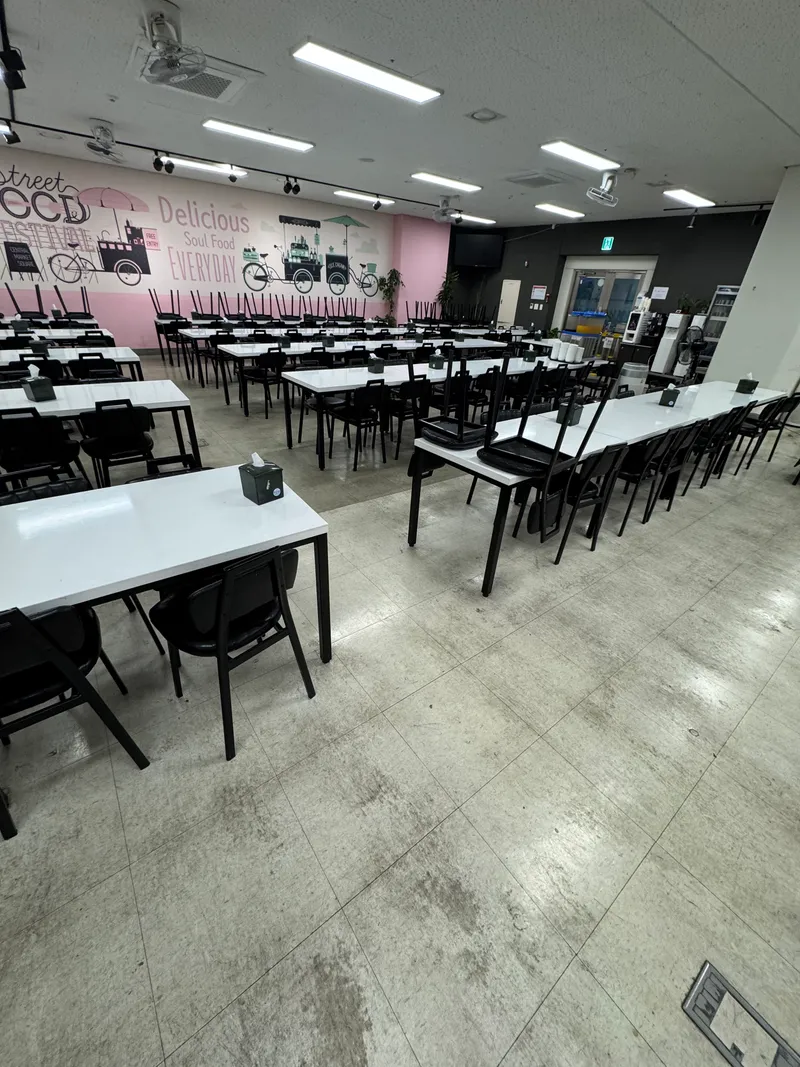 안양 한식뷔페 박리후 코팅 · 작업 전