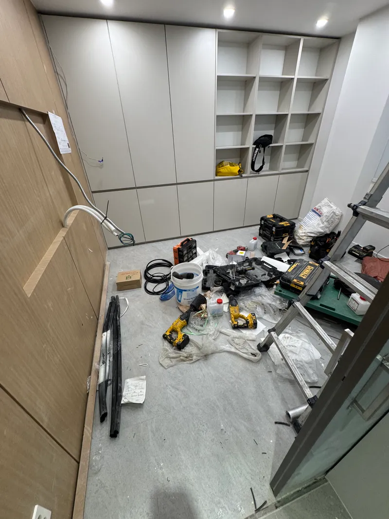 약수동 병원 인테리어 청소 시공 전