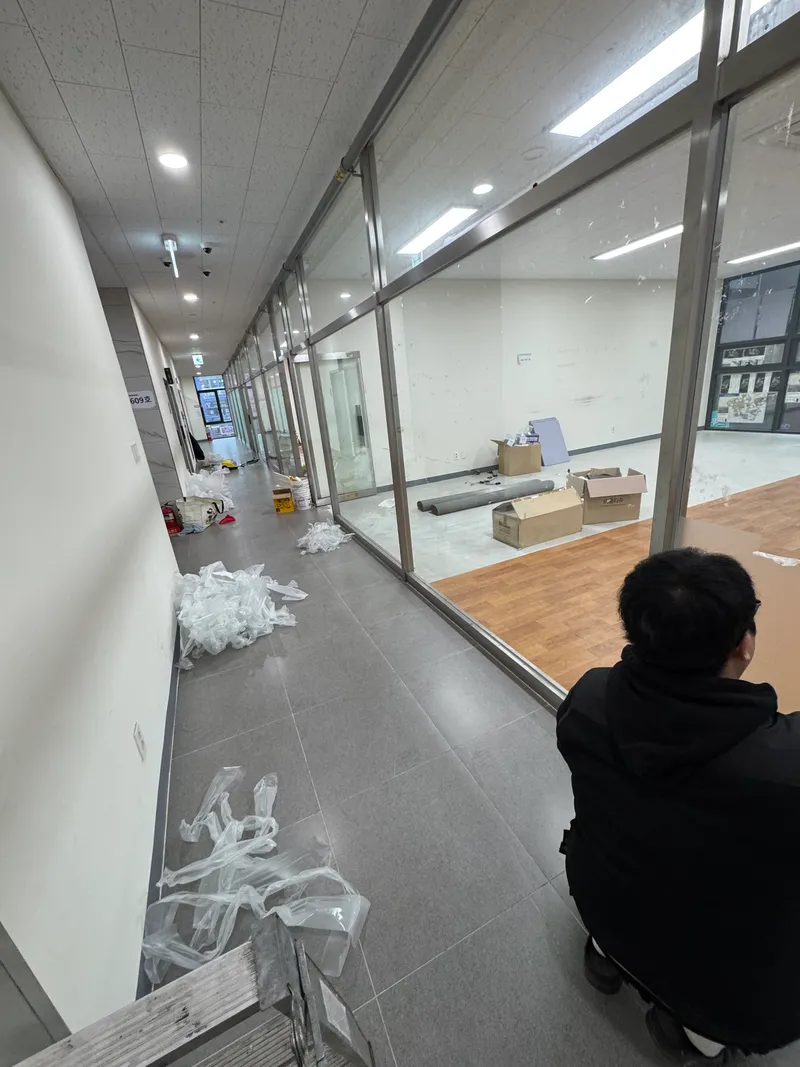 검단 시트지제거 청소 시공 후