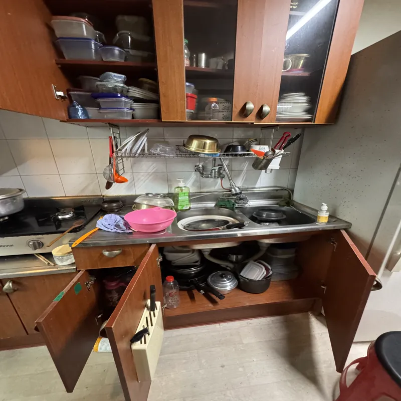 주방 정리 2 정리 전