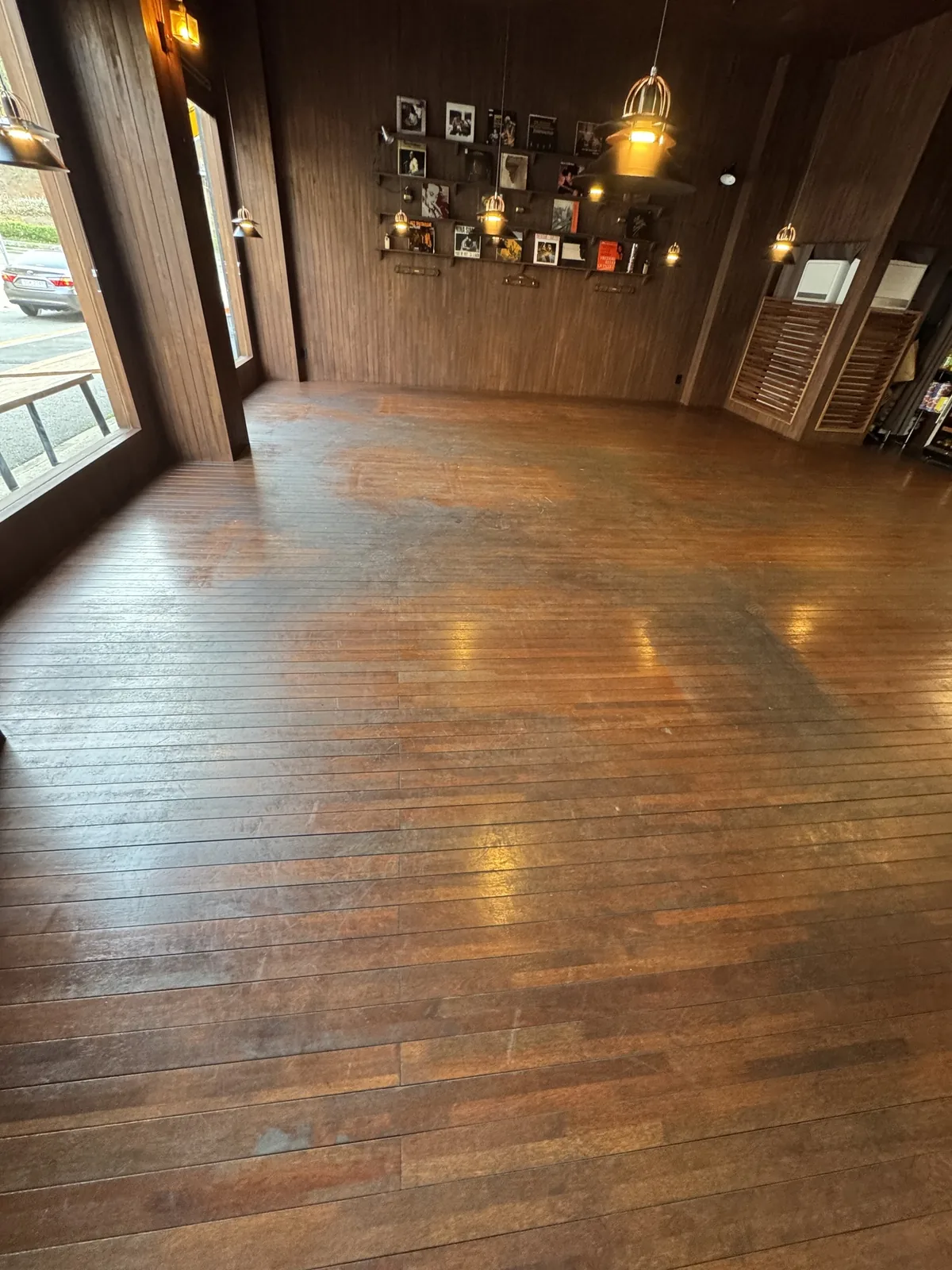 코팅 전 세척과 표면 정리 실제 현장 사진 1