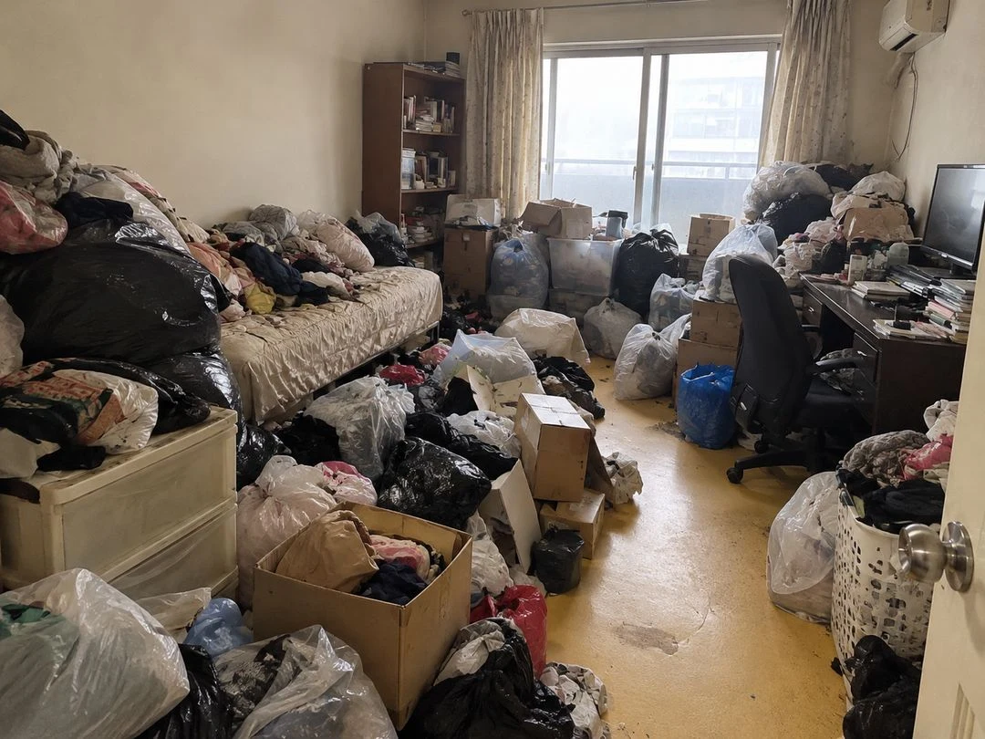 동작구 쓰레기집청소 침대 주변 정리 과정